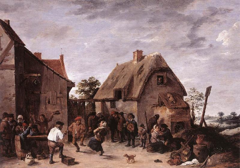 TENIERS, David the Younger Flemish Kermess kh oil painting image